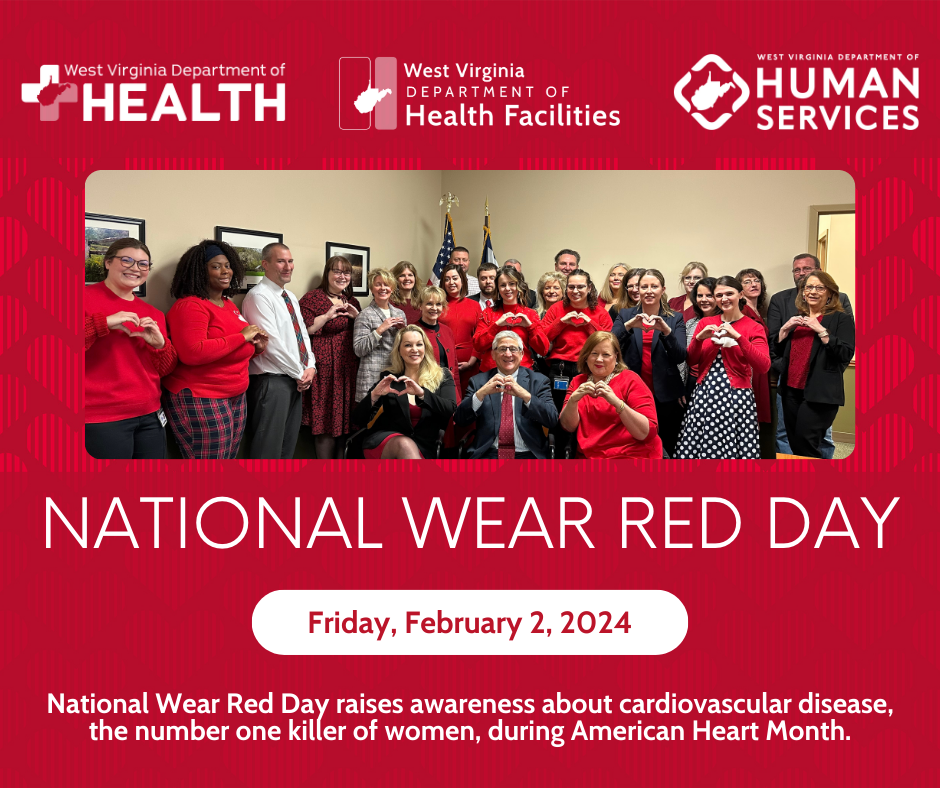 National Wear Red Day Flyer